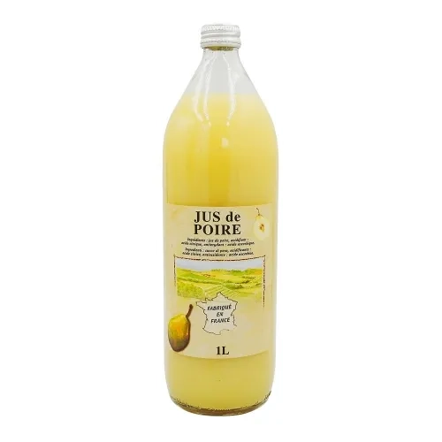 Pur jus de poire bouteille 1L