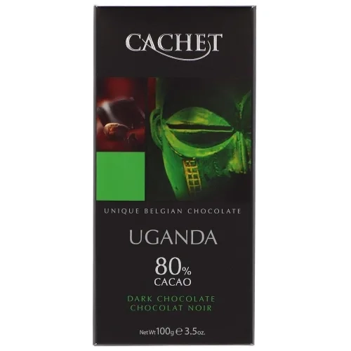Chocolat noir Ouganda  80% cacao 100g