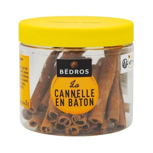 Cannelle bâton pot 25g Bédros