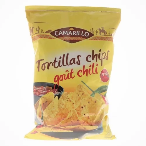 Tortillas chips chili  paquet 200g Camarillo