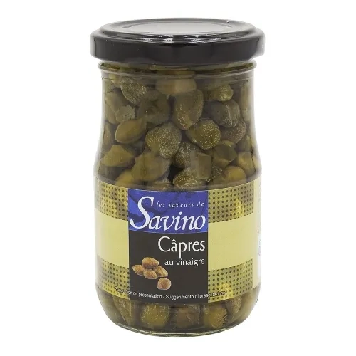 Câpres au vinaigre bocal 120g pne