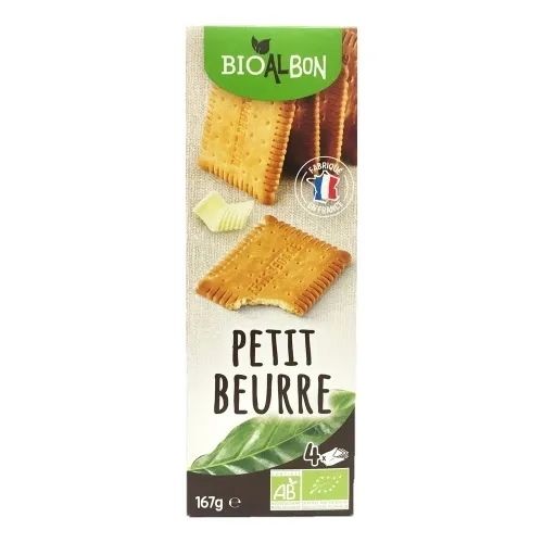 Biscuits petit beurre BIO paquet 167g