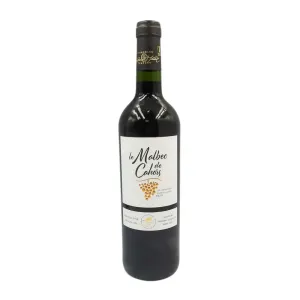 Vin rouge le Malbec de Cahors AOP bouteille 75cl