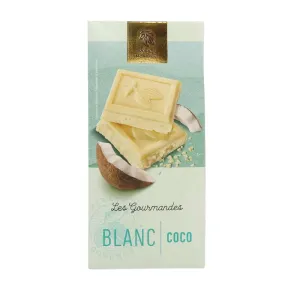 Chocolat blanc coco tablette 200g Maison Montfève