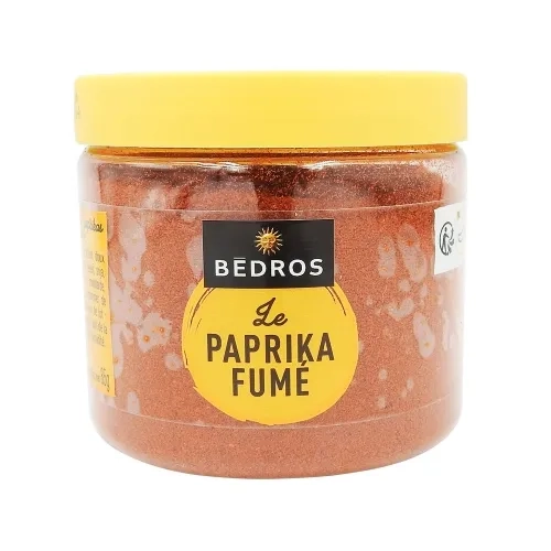Paprika fumé pot 85gr Bédros