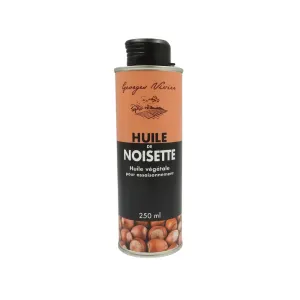 Huile de noisette fine bouteille 25cl