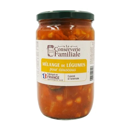 Légumes pour couscous bocal 660g