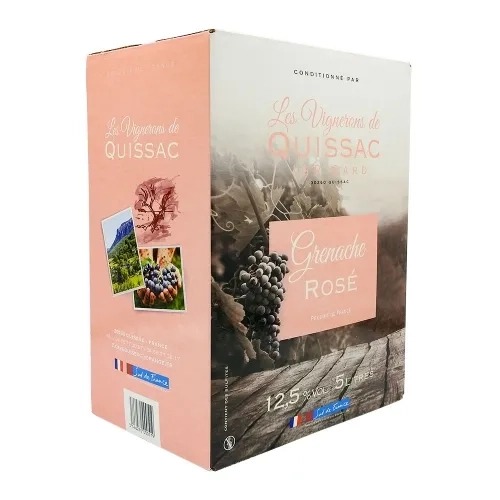 Vin Rosé Grenache Bag in Box 5l