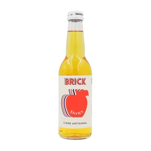 Cidre artisanal doux IGP btle 33cl BRICK