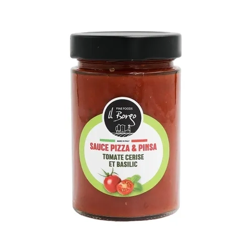 Sauce pizza & pinsa tomate cerise basilic pot 310g