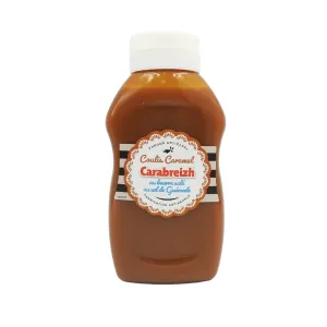 Coulis caramel beurre salé et sel de Guérande squeezer 340g