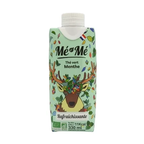 Thé menthe BIO bouteille 33cl Mémé