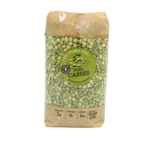 Pois cassés France paquet 1kg IDS
