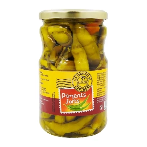 Piments forts pot 300g (pne) Comptoirs de Carthage