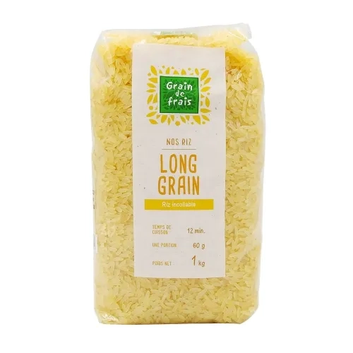 Riz long étuvé