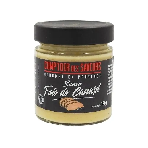 Sauce au foie de canard bocal 180g