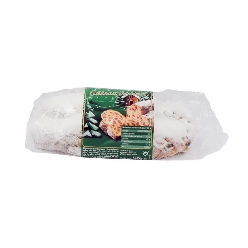 Gâteau de noël Stollen paquet 500g
