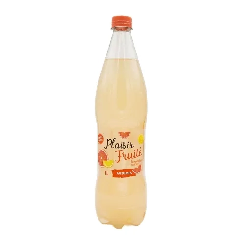 Boisson gazeuse saveur agrume bouteille 1L