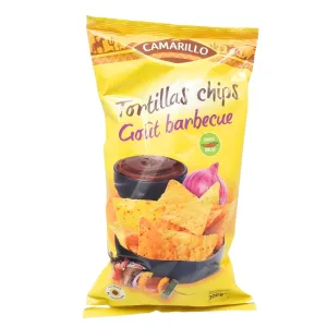Tortillas chips barbecue paquet 200g Camarillo