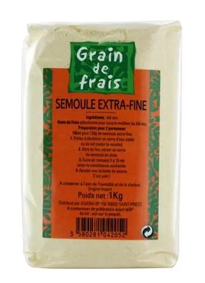 Semoule extra fine Grain de Frais