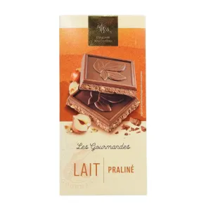 Chocolat au lait praliné tablette 150g Maison Montfève