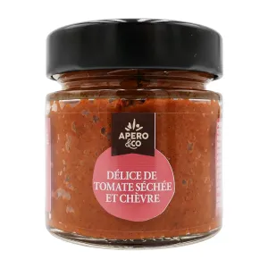Délice de tomate séchée et chèvre pot 115g Apéro & Co