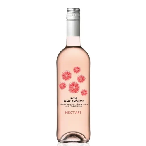 Boisson à base de vin rosé pamplemousse btl 75cl