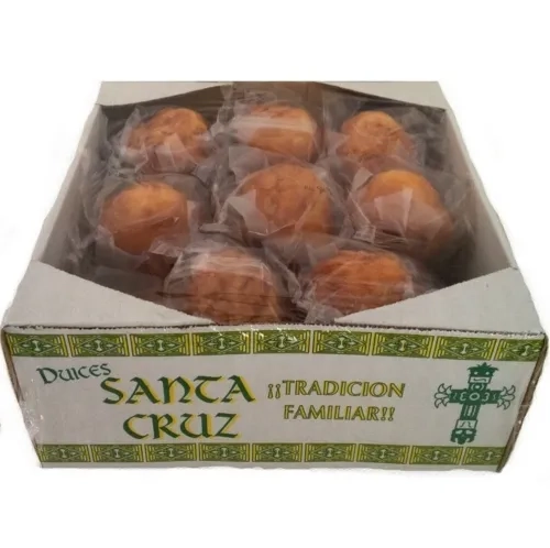 Madeleines emballées  caissette 720g Santa Cruz