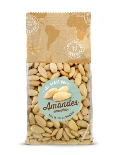 Amandes émondées paquet 400g  IDS