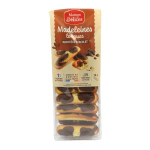 Madeleine longue marbrée sachet 250g Maison des Délices