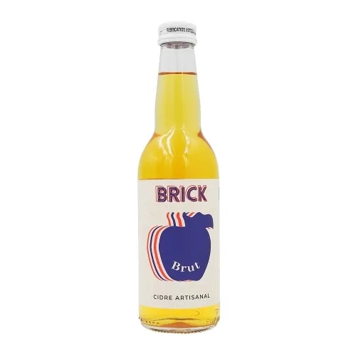 Cidre artisanal brut IGP btle 33cl BRICK