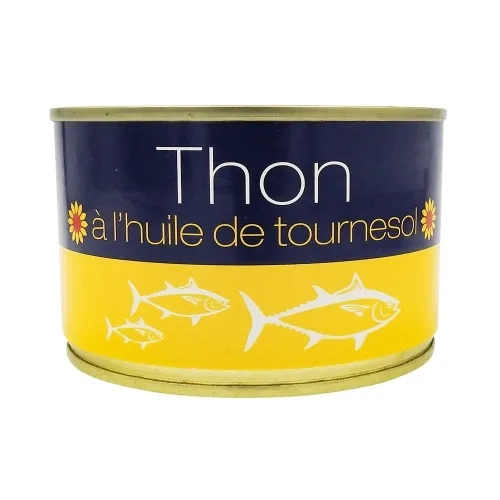 Thon entier huile de tournesol  conserve pne 260g