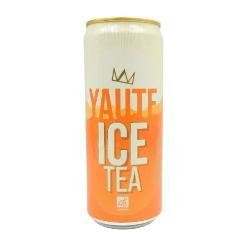 Thé glacé BIO canette 33cl Yaute