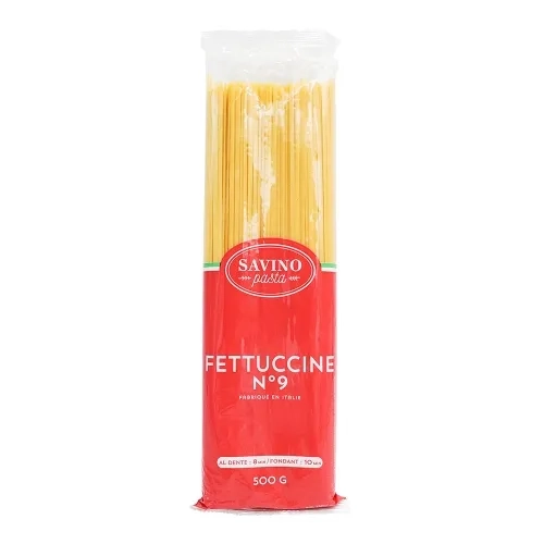 Pâte Fettuccine N°9 paquet 500g Savino Pasta