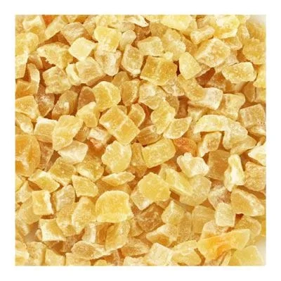 Cubes d'ananas déshydratés sucrés