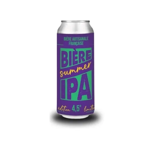 Bière IPA summer 4.5 canette 50cl