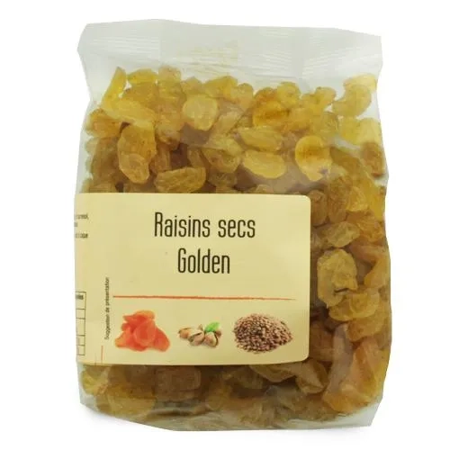 Raisins secs Golden  paquet 250g