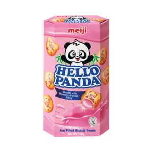 Biscuits à la fraise paquet 50g Hello Panda