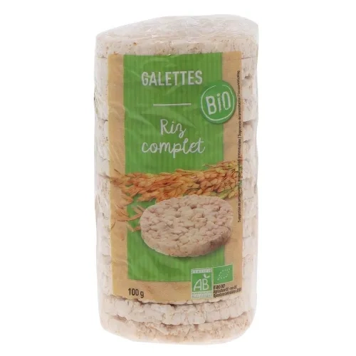 Galettes de riz BIO   paquet 100g