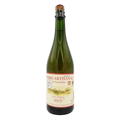 Cidre doux artisanal La Brique bouteille 75cl