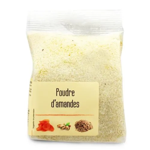 Poudre d'amandes blanchies   paquet 150g