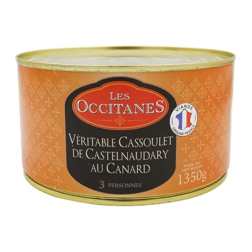 Cassoulet de canard France boîte 1350g PNE