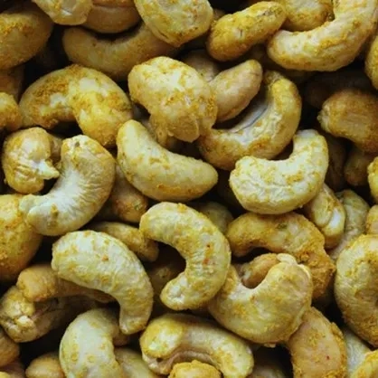 Noix de cajou  aromatisées au curry