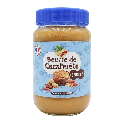 Beurre de cacahuète crunchy  pot 340g