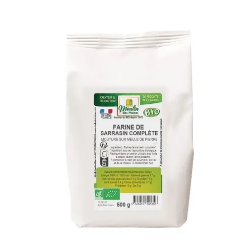 Farine de sarrasin BIO paquet 500g