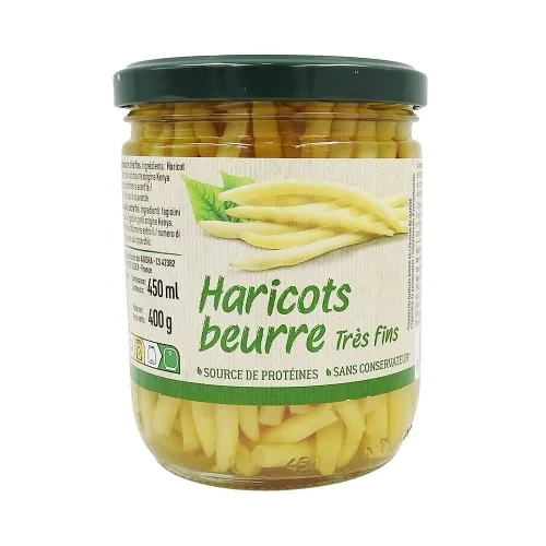 Haricots beurre très fins bocal PNE 220g