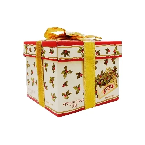 Panettone croûte amande et sucre boîte 1kg