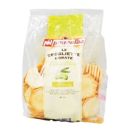Sfogliette à l'huile d'olive paquet 180g