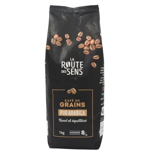 Café grains 100%  Arabica pqt 1kg