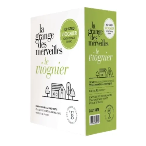 Vin blanc Le Viognier Gard IGP Bag in Box 3l